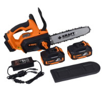 Εικόνα της Κλαδευτικό αλυσοπρίονο μπαταρίας 250mm 20v 2*4Ah Kraft
