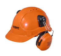 Εικόνα της Κράνος προστασίας αεριζόμενο με ωτοασπίδες snr 30 db και σίτα  Kraft