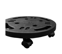 Εικόνα της Πλατφόρμα στρογγυλή πλαστική Φ300 μεταφοράς 170kg Dolly