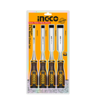Εικόνα της Σκαρπέλα Ξύλου Σετ 4 τεμ 6-25 INGCO