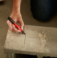 Εικόνα της Μαρκαδόρος μαύρος λεπτή μύτη Milwaukee