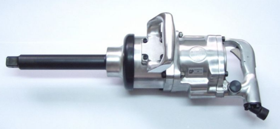 Εικόνα της Αερόκλειδο 1" 350kgr 411lit/min super duty με κοντό άξονα Gp Tools