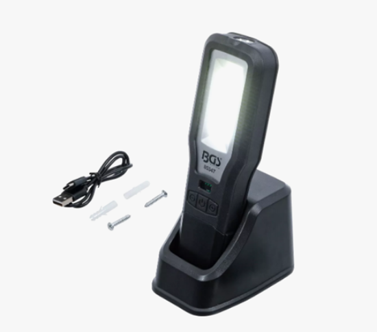 Εικόνα της Λάμπα επαναφορτιζόμενη COB LED 550 lumens με σταθμό φόρτισης Βgs