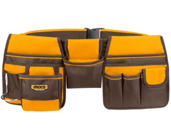 Εικόνα της Εργαλειοθήκη - Ζώνη (διπλή) 10 τσέπες-Μέγιστο φορτίο 10kg INGCO