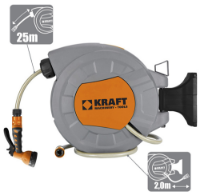Εικόνα της Αυτόματη ανέμη με λάστιχο 25m Kraft