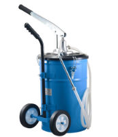 Εικόνα της Βαλβολινίερα/Λαδιέρα Χειροκίνητη Τροχήλατη 25 Λίτρων-Σωλήνα 2.5mt Express