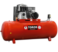 Εικόνα της Αεροσυμπιεστής 500lit 7.5Hp 500v Toros