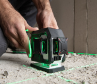 Εικόνα της Αλφάδι laser 3 ακτίνων 360° 3D πράσινο 933g Kapro