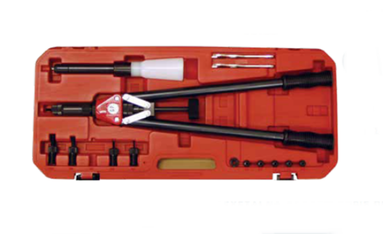 Εικόνα της Πριτσιναδόρος χειρός 2σε1 για κοινά πριτσίνια(απο 3.2-6.4mm) & πριτσίνια με σπείρωμα (M4-M10) Gp Tools