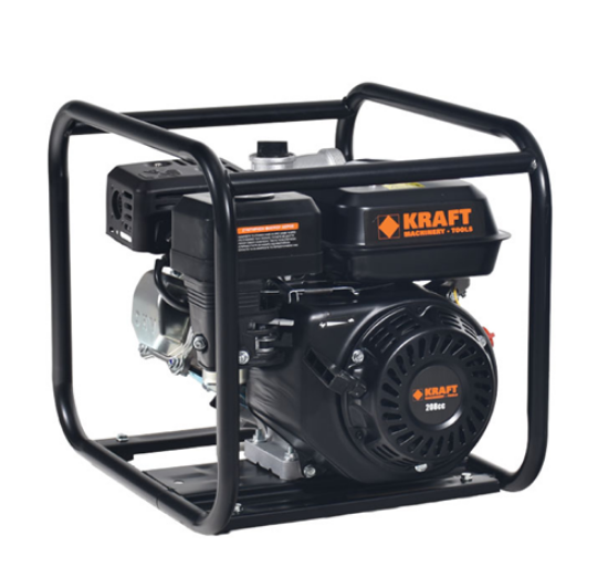 Εικόνα της Αντλία νερού βενζινοκίνητη τετράχρονη 2'' 208cc Kraft