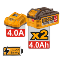 Εικόνα της Κρουστικό Δραπανοκατσάβιδο Compact Μπαταρίας 20V Li-Ion 96Nm με Jacobs Τσοκ Ingco