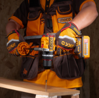 Εικόνα της Κρουστικό Δραπανοκατσάβιδο Compact Μπαταρίας 20V Li-Ion 96Nm με Jacobs Τσοκ Ingco