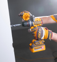 Εικόνα της Κρουστικό Δραπανοκατσάβιδο Compact Μπαταρίας 20V Li-Ion 96Nm με Jacobs Τσοκ Ingco