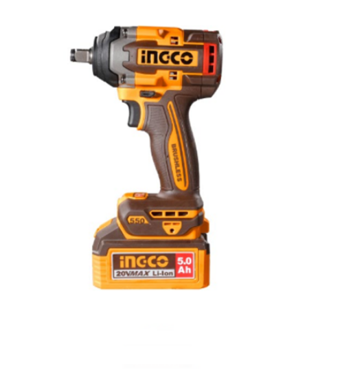 Εικόνα της Μπουλονόκλειδο Κρουστικό Μπαταρίας 20V Li-Ion 550-700Nm με Ai Ingco