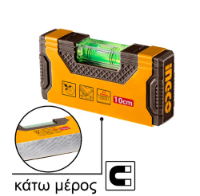 Εικόνα της Αλφάδι Μίνι Μαγνητικό 10cm Ingco