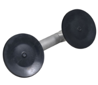 Εικόνα της Βεντούζα αλουμινίου διπλή 2*Φ118 100kg Bulle