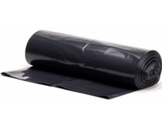 Εικόνα της Σακούλα αποριμμάτων μαύρη 80mm*110mm 20kgr=100 τεμ