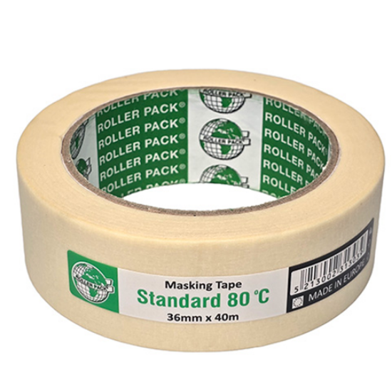 Εικόνα της Χαρτοταινία Γενικής Χρήσης 80°C 36mm*40m