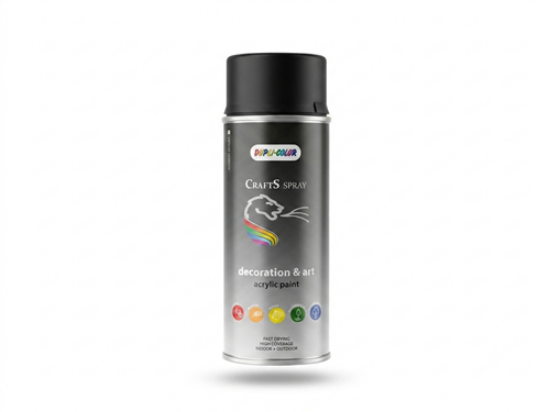 Εικόνα της Σπρέυ μαύρο ματ Ral 9005 400ml Duplicolor Crafts Motip